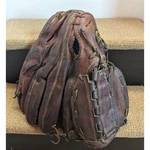 Wilson The A2002-XLC Lht Baseball Glove Mitt Dual Hinge Well Loved. Fixed Price $44.65.