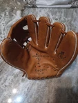 Regent LL-83 Left-hand Brown Leather Baseball Glove Tanned Cowhide Lace-up. Fixed Price $25.00.