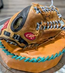 Rawlings Gold Glove Series 12 3/4" Baseball GG27TF. Fixed Price $95.00.