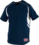 Rawlings 2 Button Road Jersey - Navy Youth / Adult. Fixed Price $9.95.