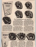 1955 Paper Wilson Baseball Glove Mike Garcia Duke Snider Andy Pafco Ed Stanky. Fixed Price $15.98.