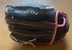 Worth Ball Glove Model STM1150 11.5 Storm Fastpitch Right Hand Throw Black/pink. Fixed Price $10.41.
