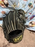 Zett Softball Gloves Black Stripe Design. Fixed Price $65.09.