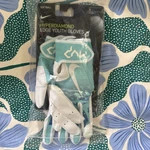 Nike Hyperdiamond Edge Batting Gloves Youth Small Lt Aqua/game Royal/white. Fixed Price $9.09.