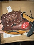 Rawlings RB20FB Leather Baseball Glove Left Handed 12. Fixed Price $8.98.
