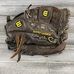 Wilson Black Leather Baseball Glove Mitt 11" A2482 Rht Barry Larkin Advisory. Fixed Price $14.27.
