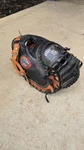 Nokona Catchers Mitt 33" CM500 Broken In Game Ready. Fixed Price $295.00.
