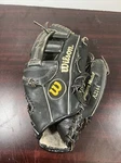 Wilson A2144 -rt Hand Throw- Black Baseball Glove Mitt. Fixed Price $16.95.