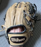 Wilson A2000 D33 Glove 11.75 Rht Pro-stock Tan Black Laces. Fixed Price $114.99.