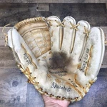 Spalding RM-6R 42-971 Baseball Glove Rht 11-1/2 Leather Rick Monday E-z Flex. Fixed Price $24.95.