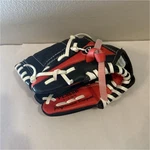 Rawlings Players Series Youth Baseball Glove 6.5" Black Red Adjustable Strap. Fixed Price $19.90.