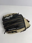 Rawlings Playmaker PM110CB Baseball Glove 11" Youth Black Tan Leather Palm Rht. Fixed Price $15.00.
