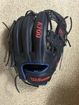 New Wilson A700 11.25" Baseball Glove Pro Stock Leather H-web Right Handed. Fixed Price $89.99.