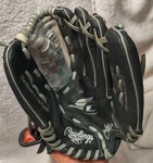 Rawlings Baseball Glove Youth 11.5 Black Leather Rht Sure Catch SC115BGB Great. Fixed Price $36.99.