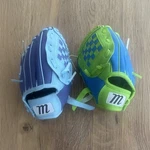 Marucci Backyard Series Youth 11" Left Hand Synthetic Leather Glove Green/blue. Fixed Price $50.00.