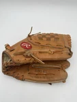 Rawlings Rbg 65 12" Leather Baseball Glove Brown Left Hand Throw Wrist Strap. Fixed Price $25.00.